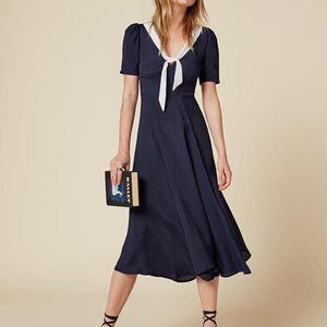 Reformation Kara Dress in Sapphire
